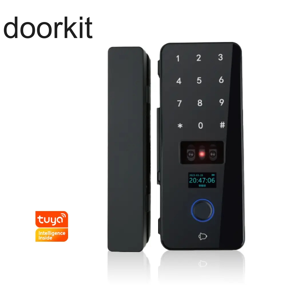 3D Face Smart Intelligent Hotel Losk With Fingerprint APP Password Key Card Unlock For Wholesale