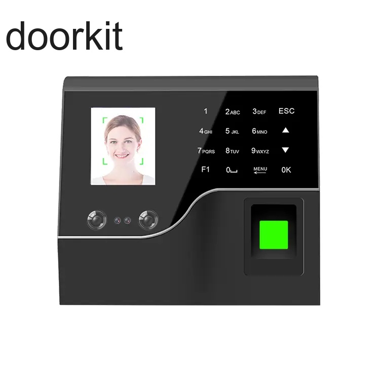 Doorkit Hot Sale Touch Employee Machine Attendance Time Recordwall Clock Access Control Machine