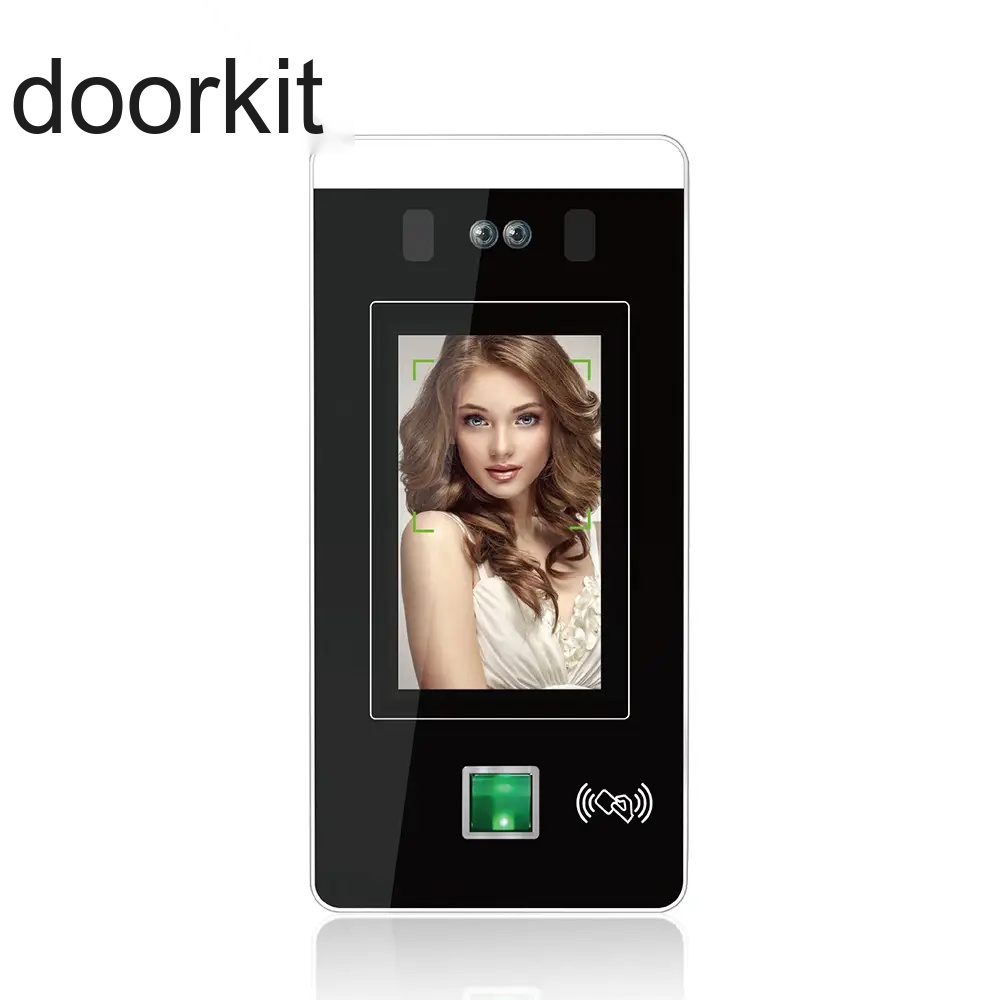 Hot Sale Metal Facial Recognition Access Control Time Attendance Machine with Cheap Price