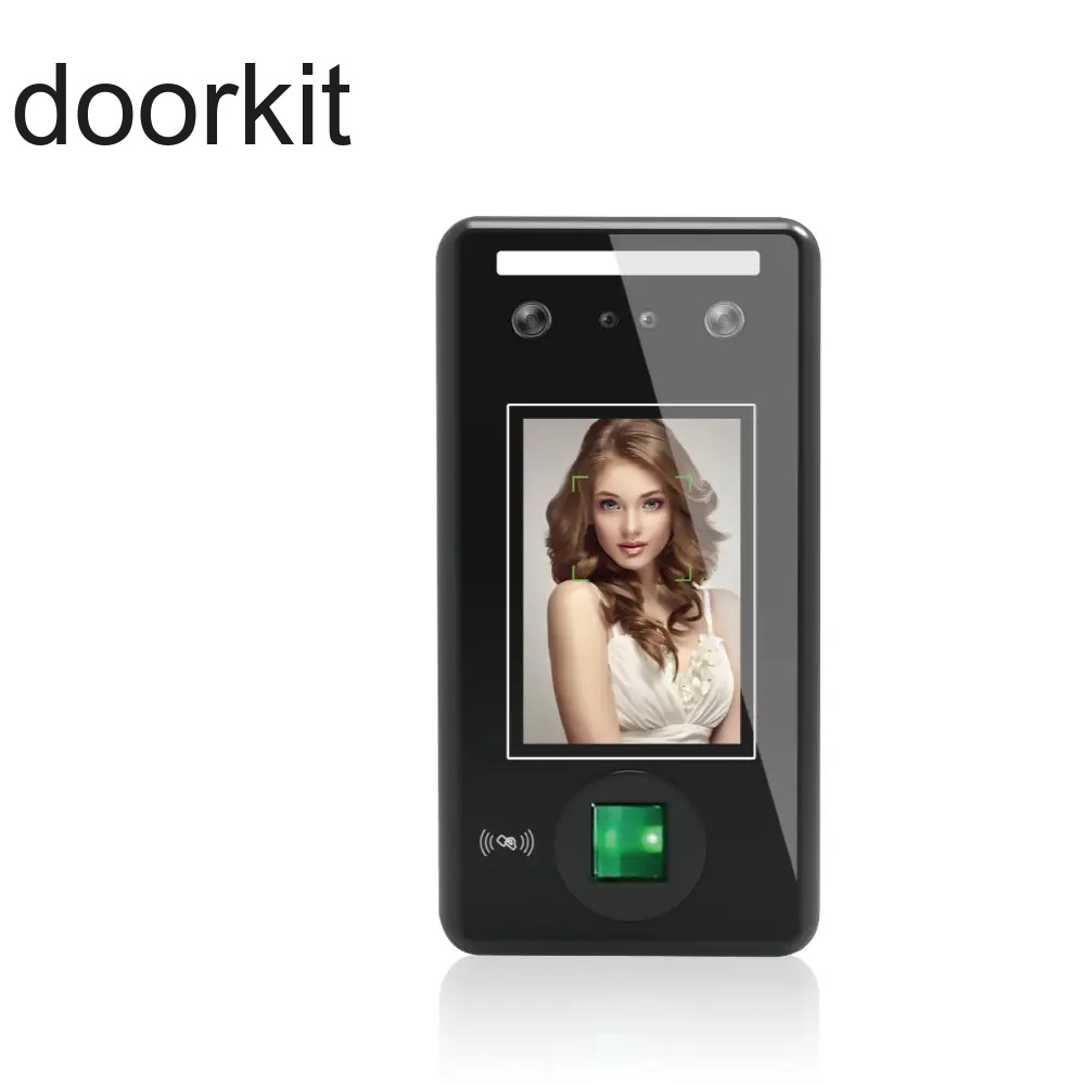 Facial FingerPrint Recognition Access Control Time Attendance Machine with Cheap Price