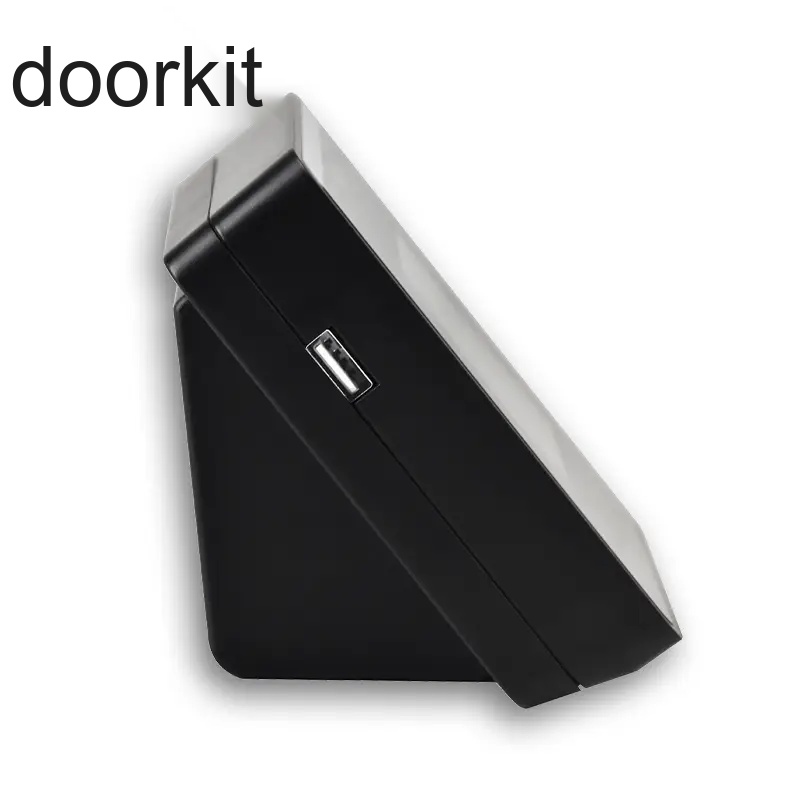Wholesale Factory Made Metal Body Fingerprint Facial Recognition Time Attendance Machine With High Resolution